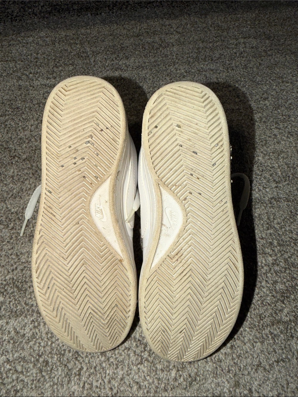 Nike Off-White/White High-Top Sneakers - Picture 8 of 8